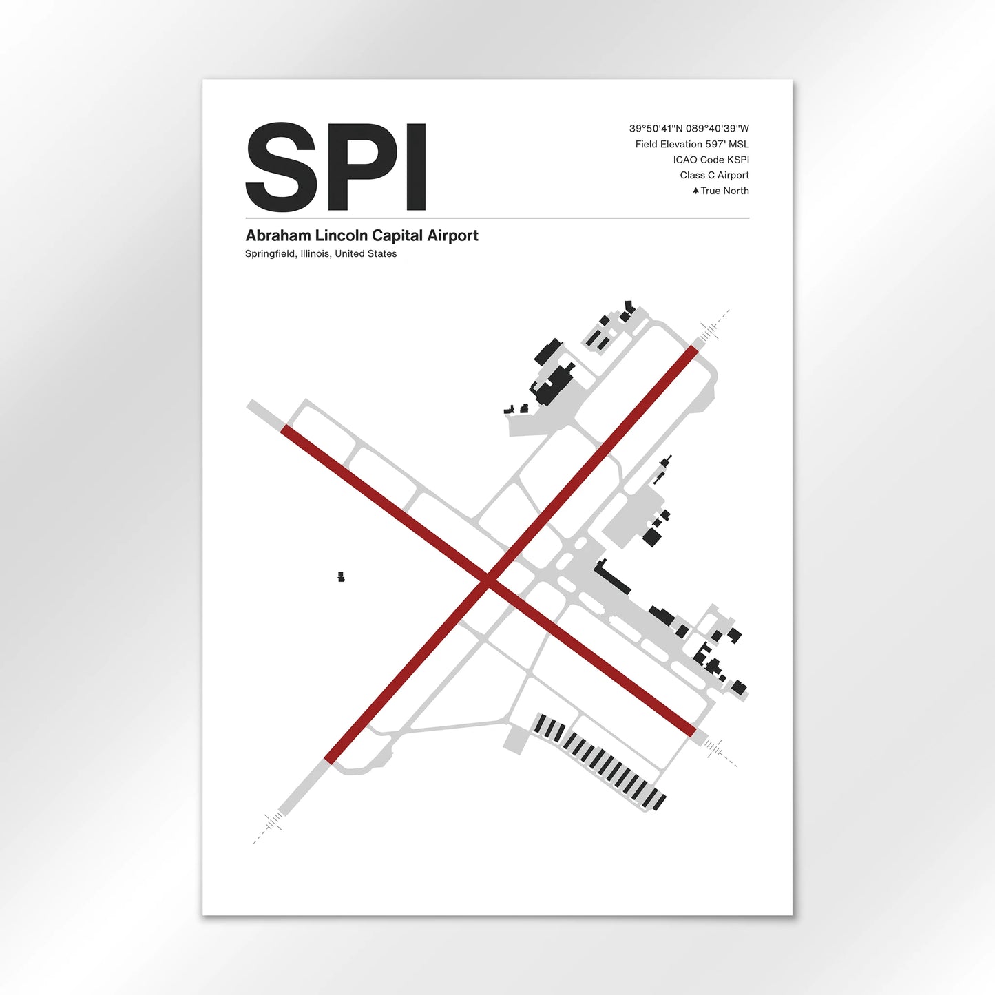 SPI Airport Diagram