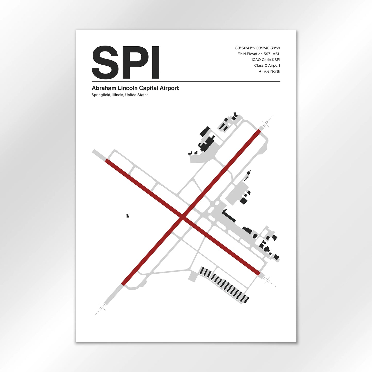 SPI Airport Diagram