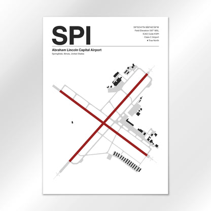 SPI Airport Diagram
