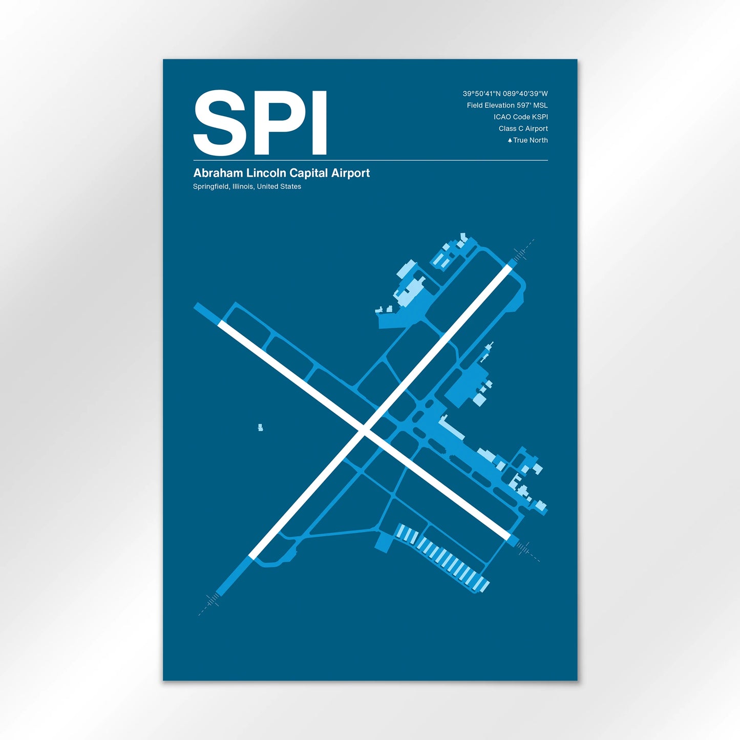SPI Airport Diagram