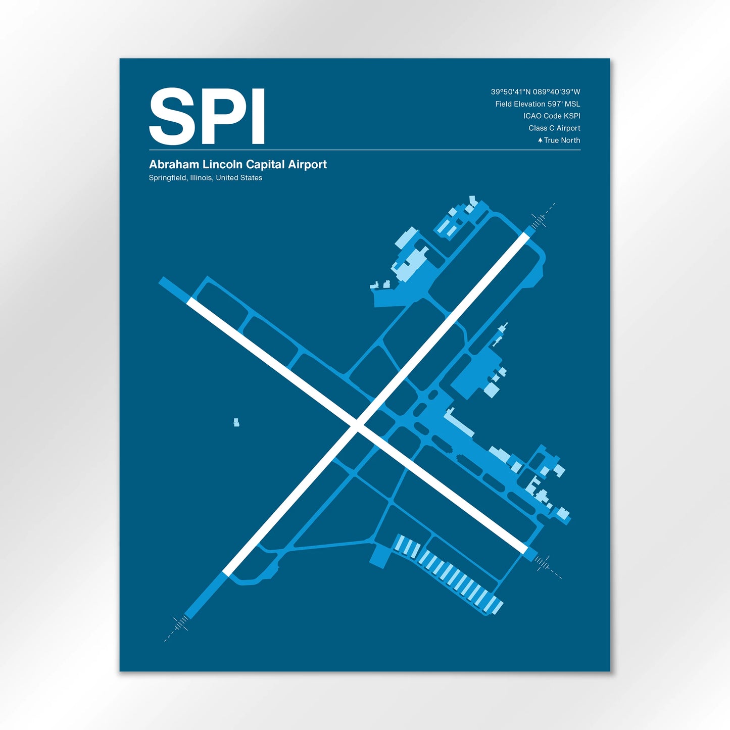 SPI Airport Diagram