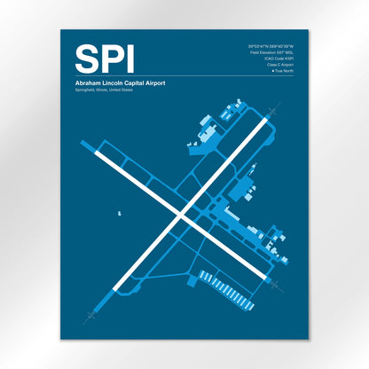 SPI Airport Diagram