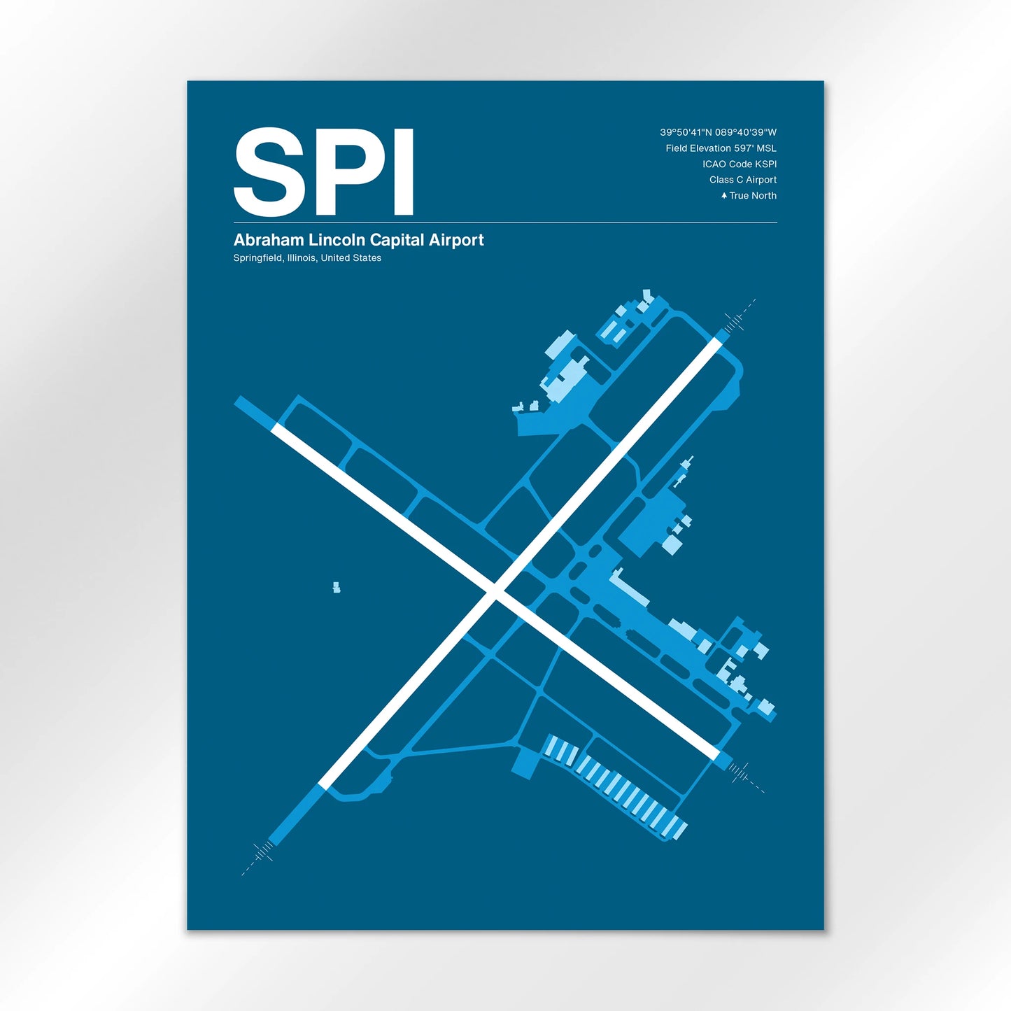 SPI Airport Diagram