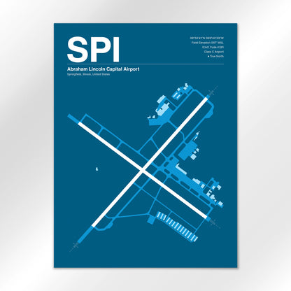 SPI Airport Diagram