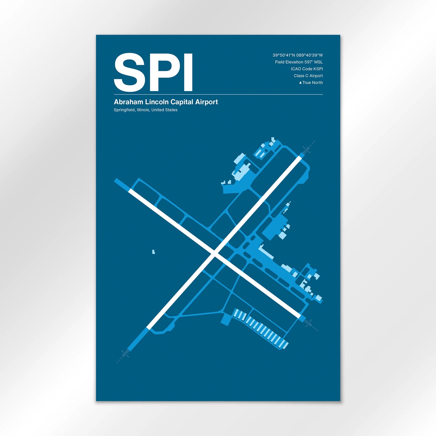 SPI Airport Diagram