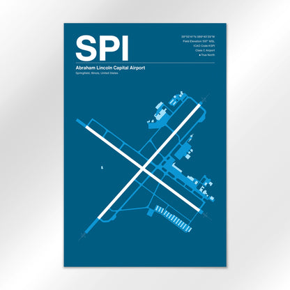 SPI Airport Diagram