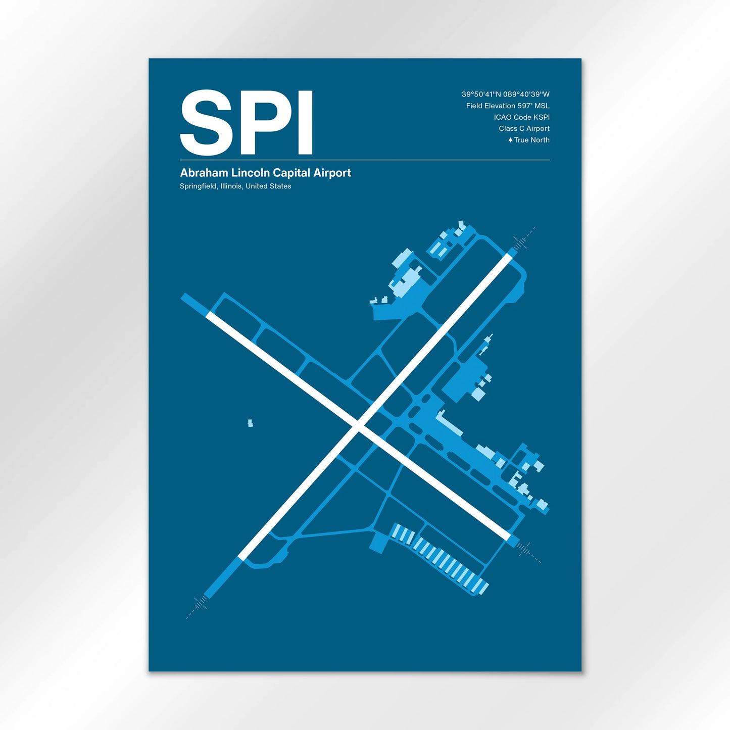 SPI Airport Diagram