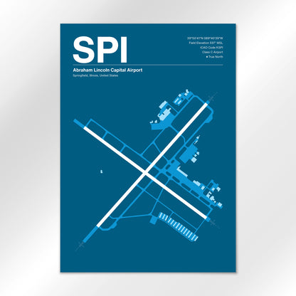 SPI Airport Diagram