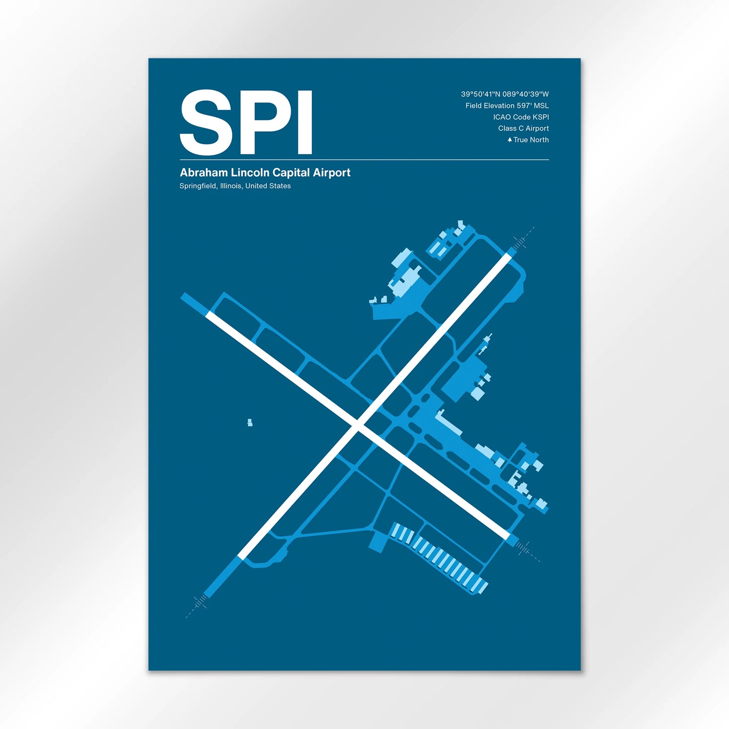 SPI Airport Diagram