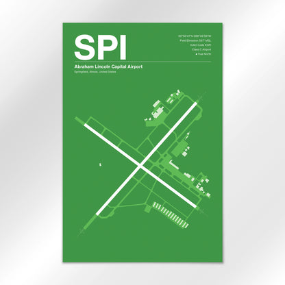 SPI Airport Diagram