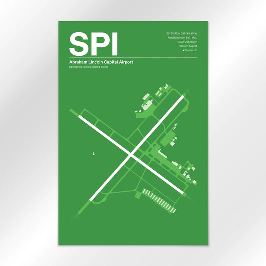 SPI | Springfield - Overland Green - 12×18" - No Frame