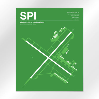 SPI Airport Diagram