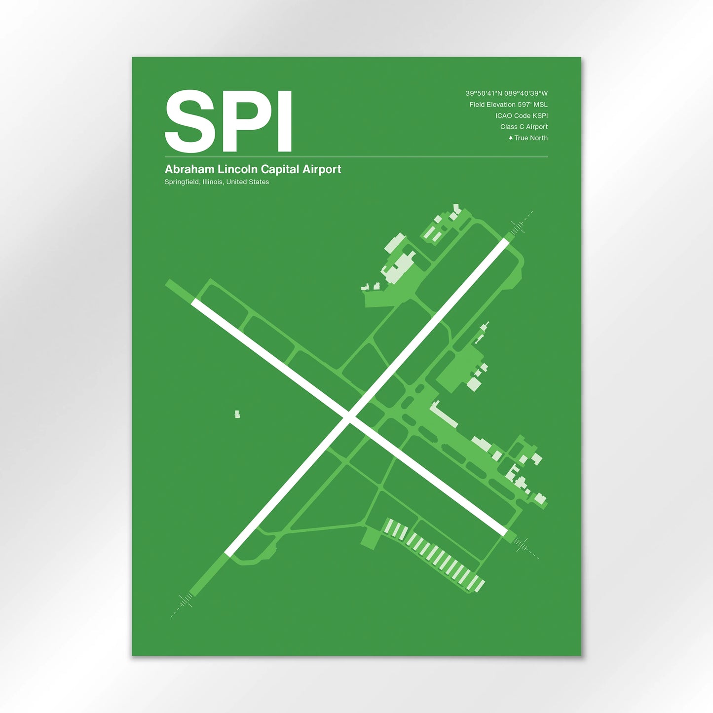 SPI Airport Diagram