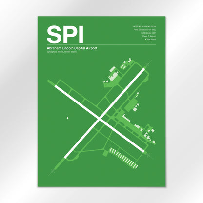 SPI Airport Diagram