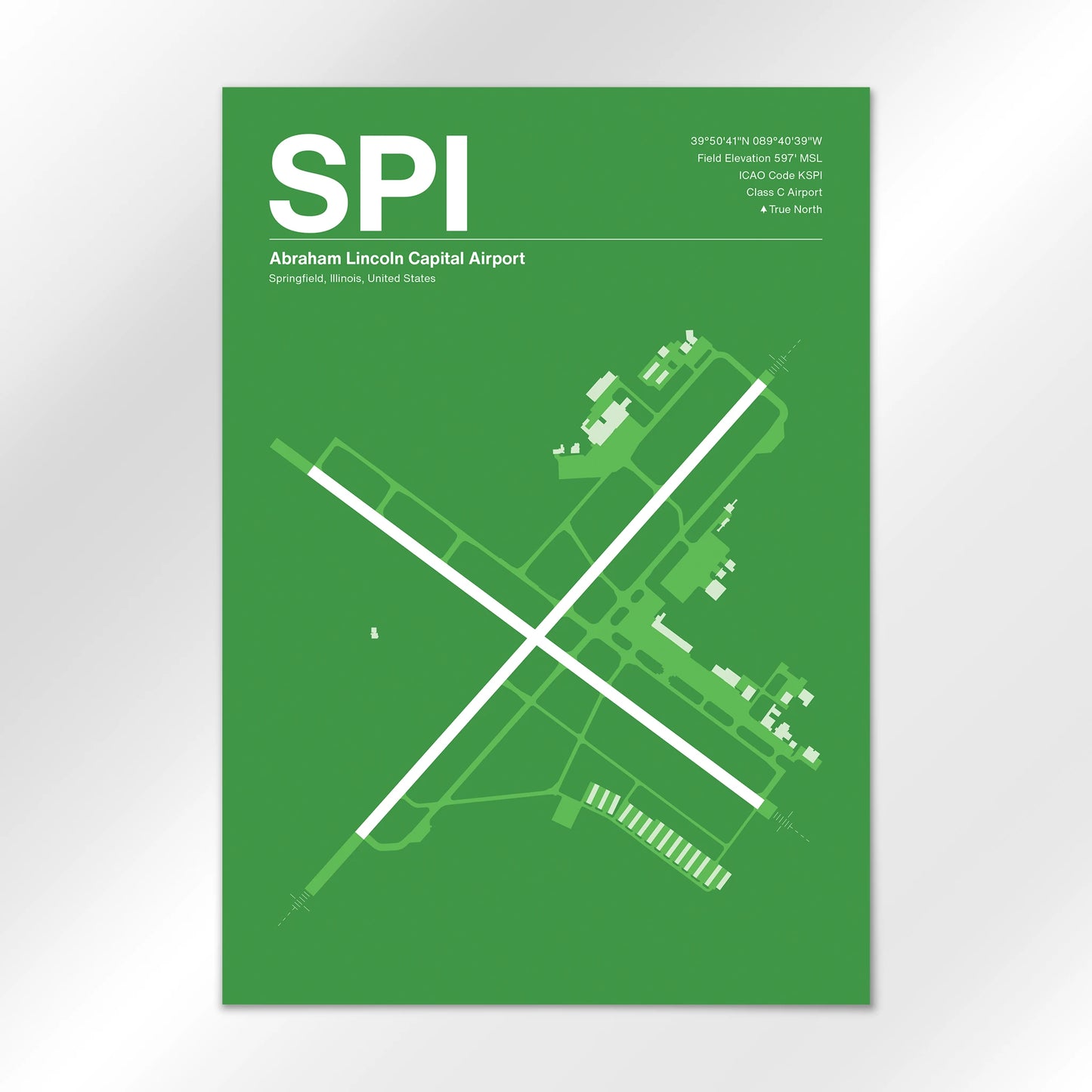 SPI Airport Diagram