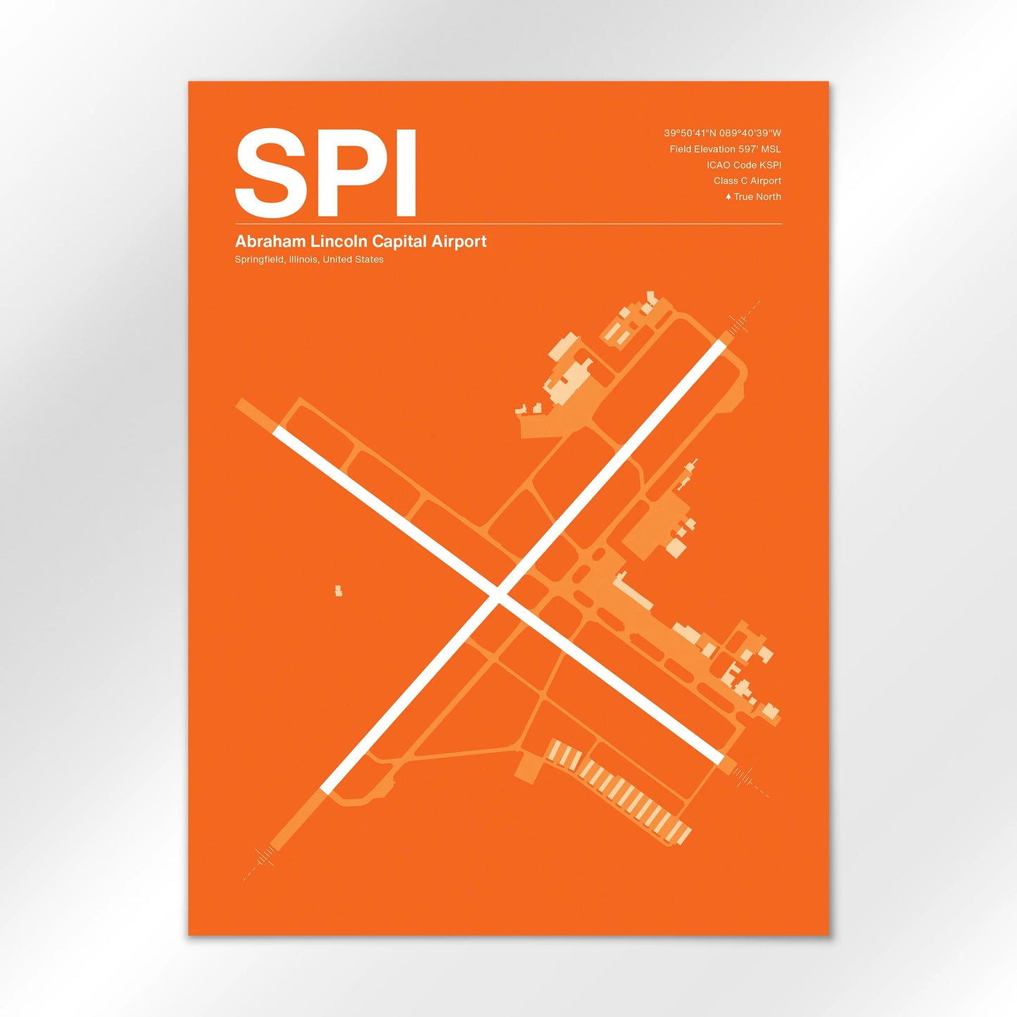 SPI Airport Diagram