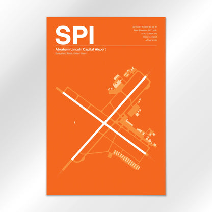 SPI Airport Diagram