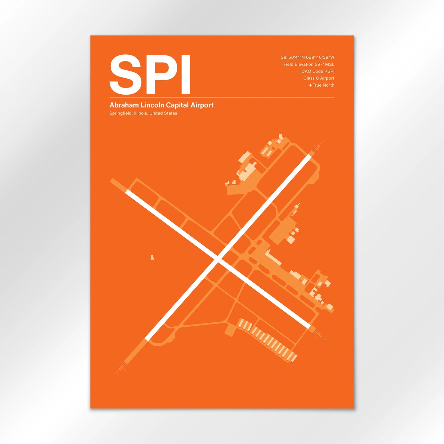 SPI Airport Diagram