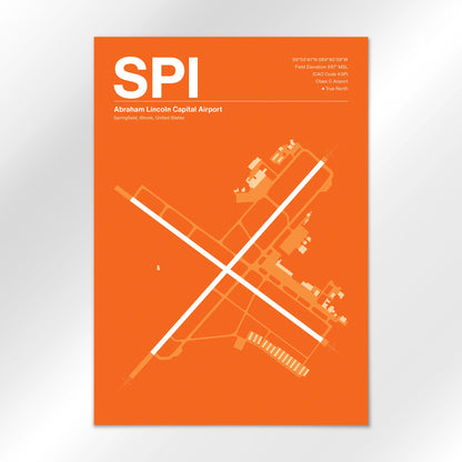SPI Airport Diagram