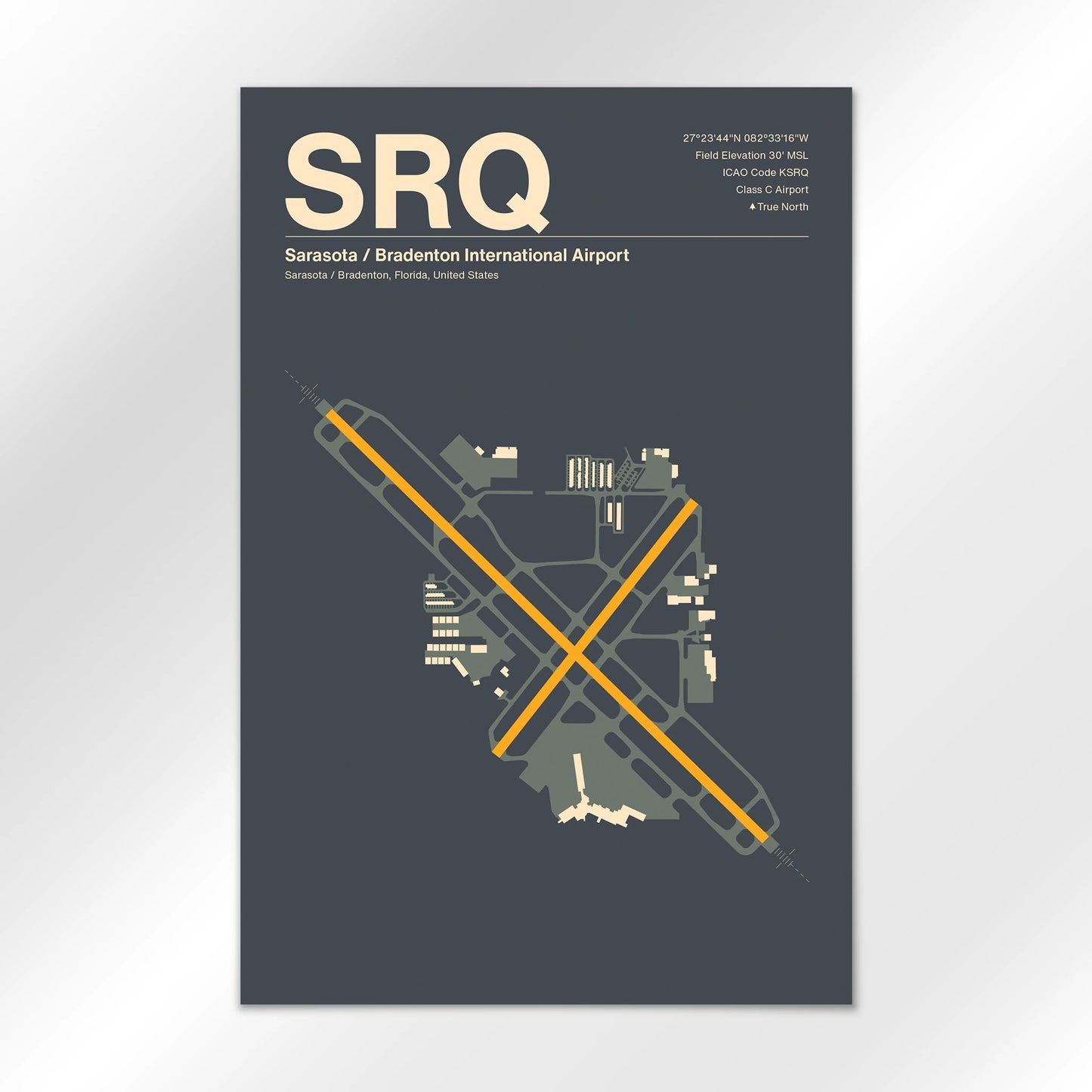SRQ Airport Diagram