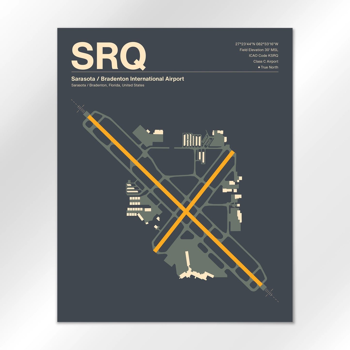 SRQ Airport Diagram