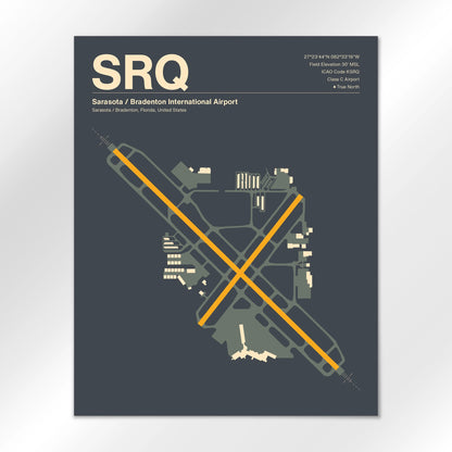 SRQ Airport Diagram
