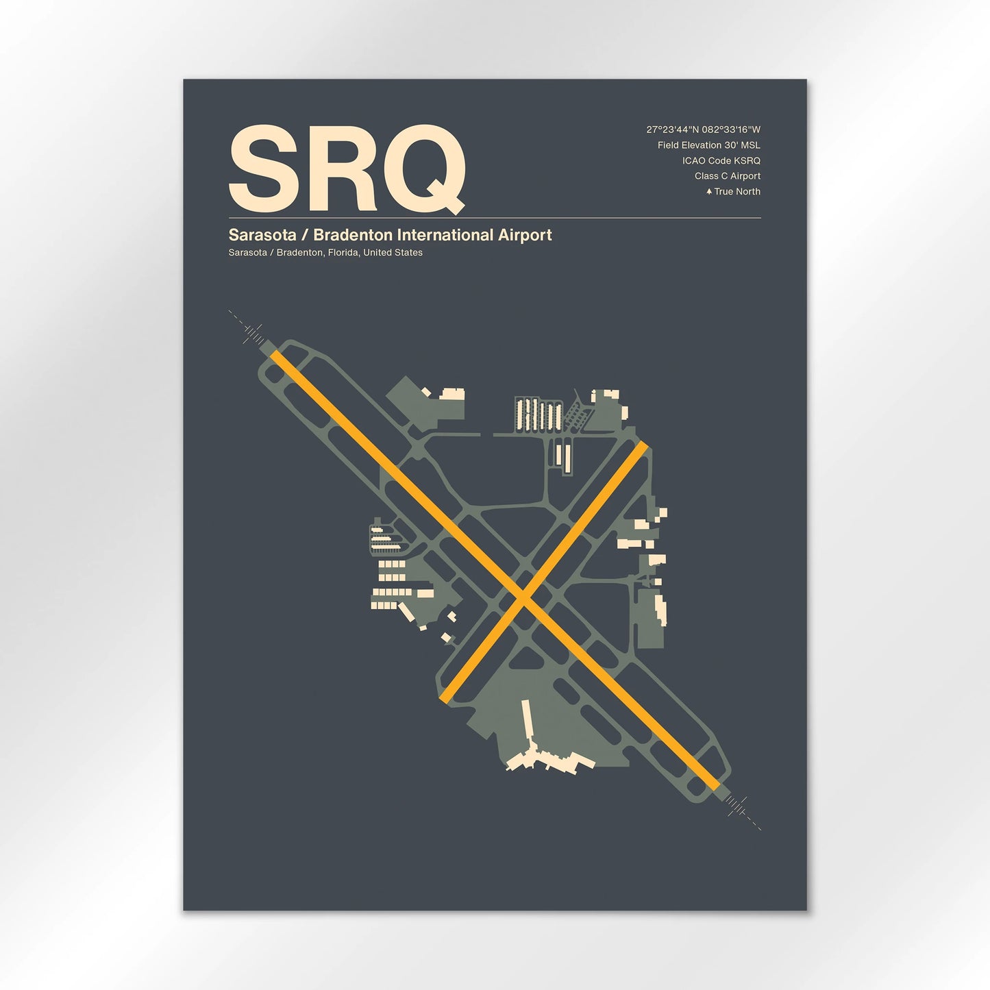 SRQ Airport Diagram