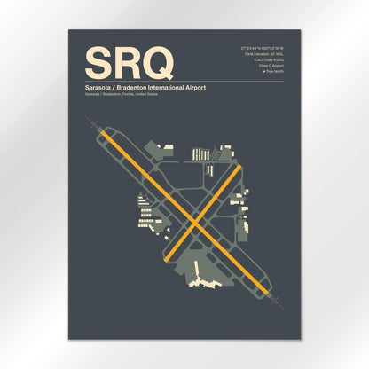 SRQ Airport Diagram