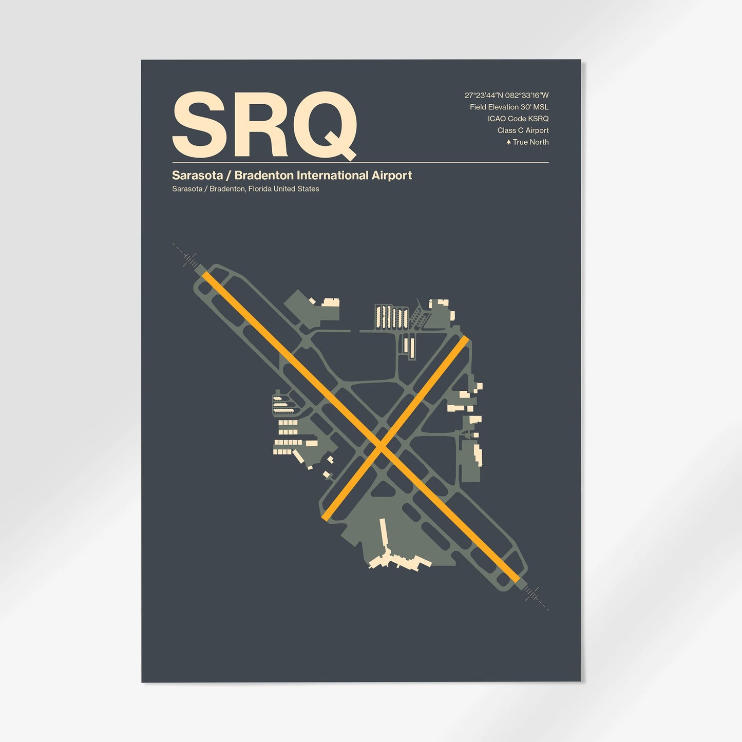SRQ Airport Diagram