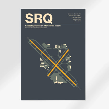 SRQ Airport Diagram