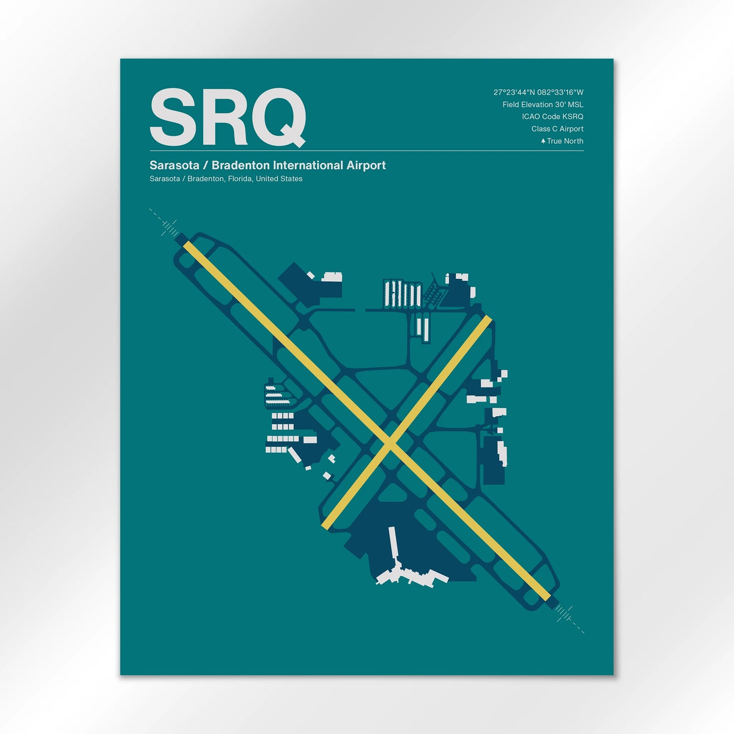 SRQ Airport Diagram