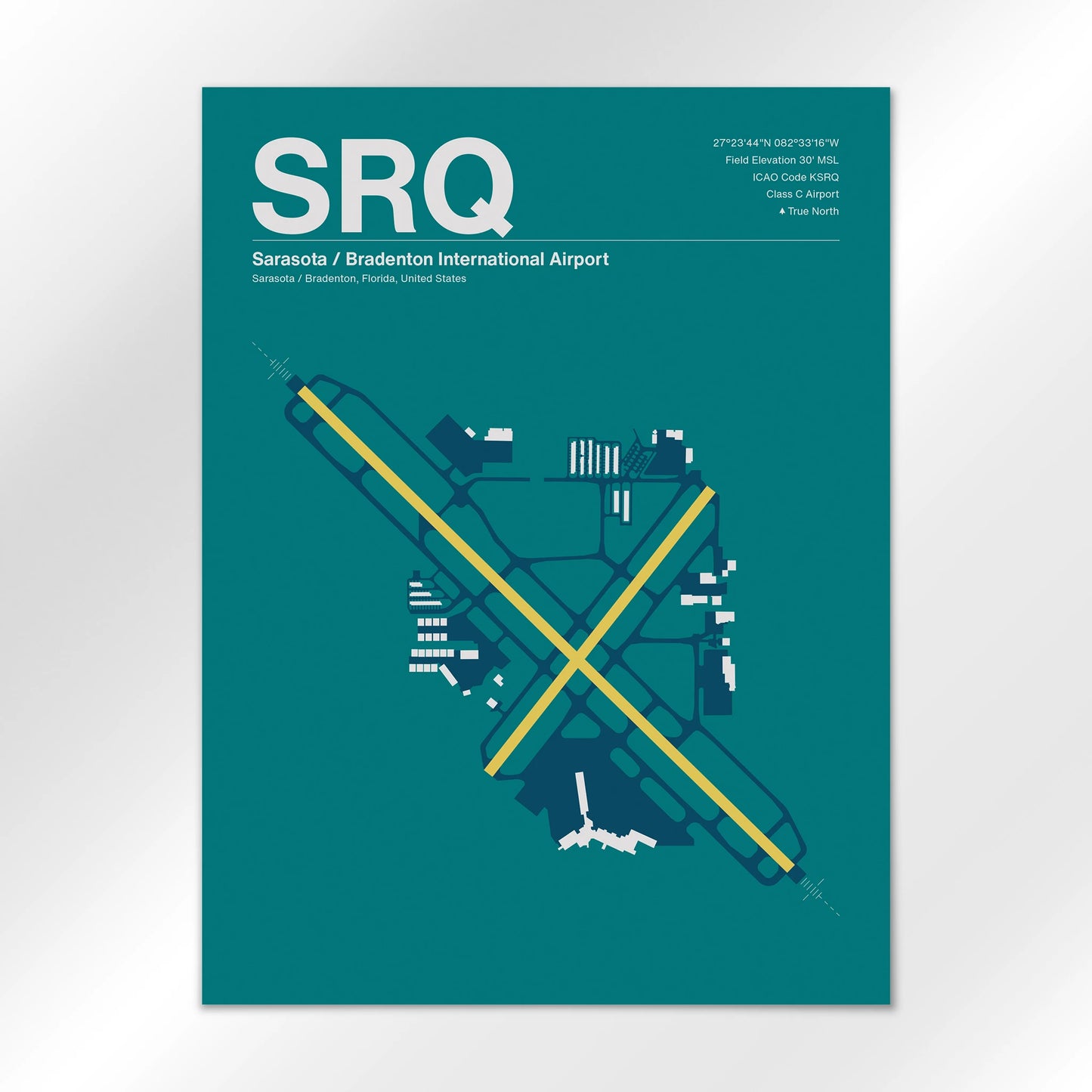 SRQ Airport Diagram