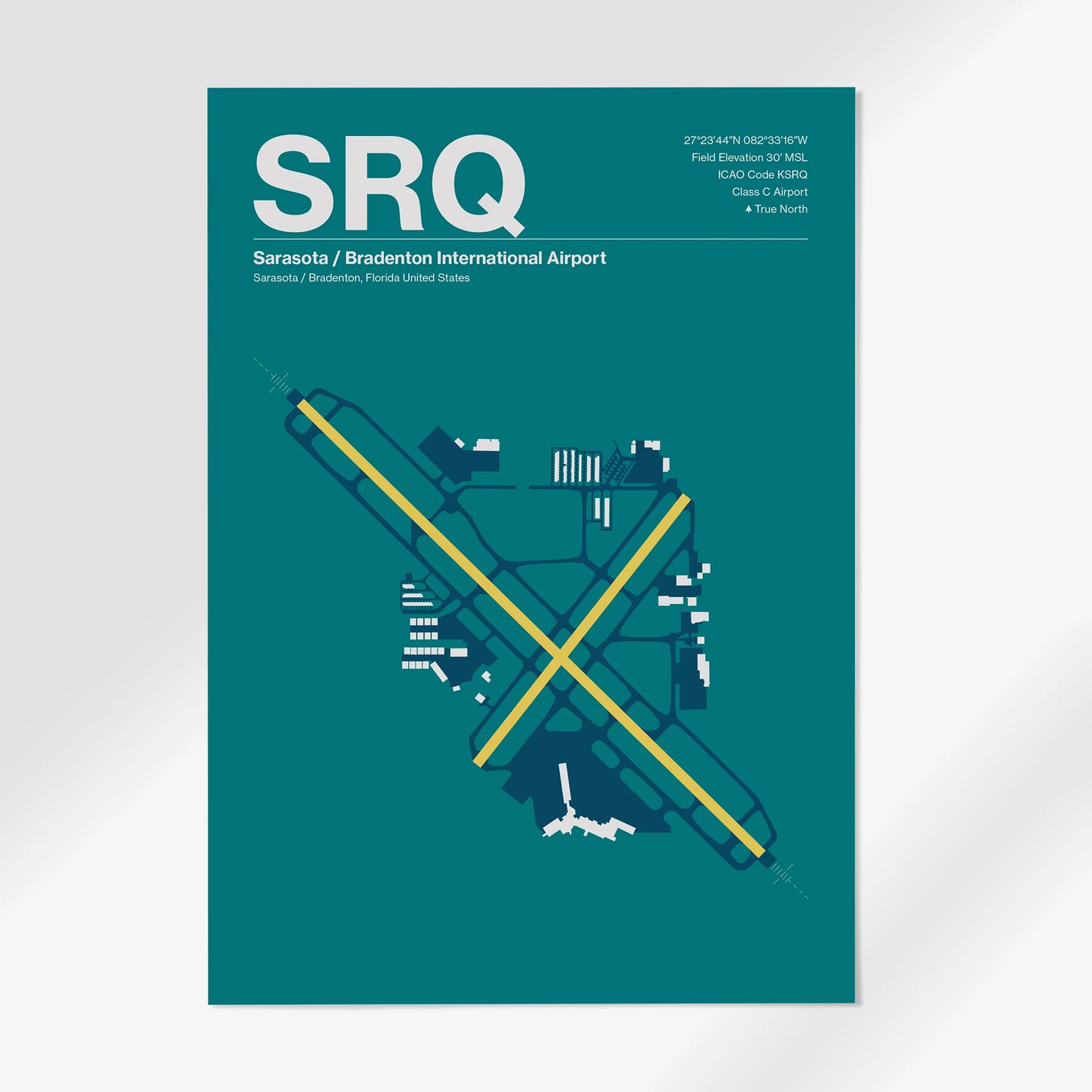 SRQ Airport Diagram