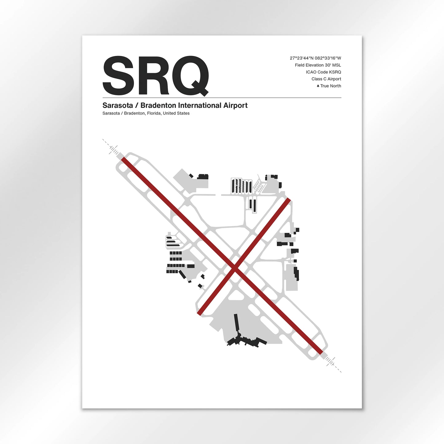 SRQ Airport Diagram