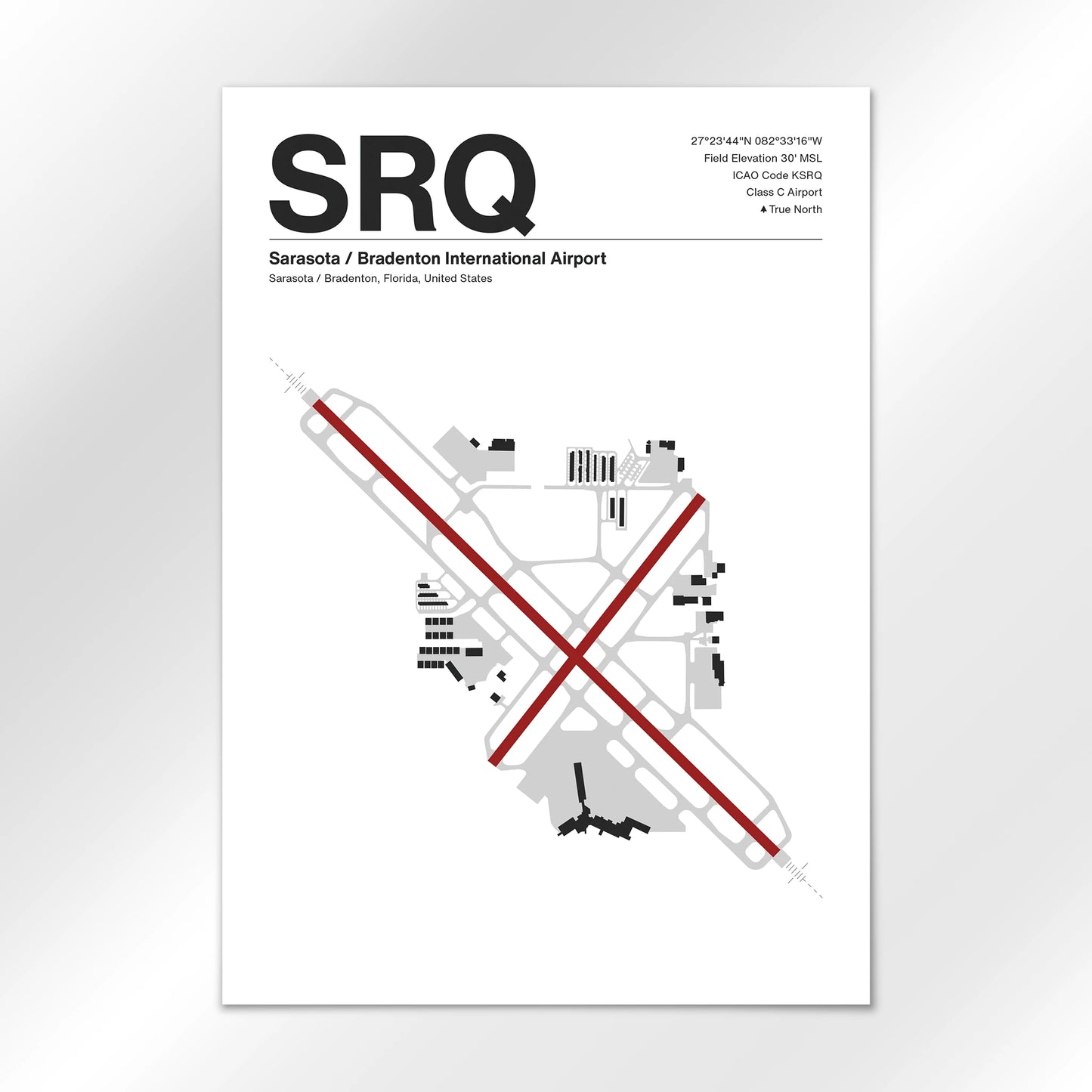 SRQ Airport Diagram