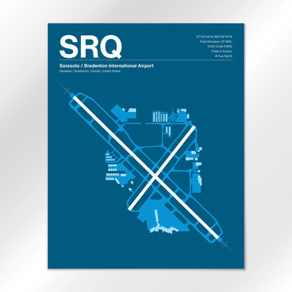 SRQ Airport Diagram