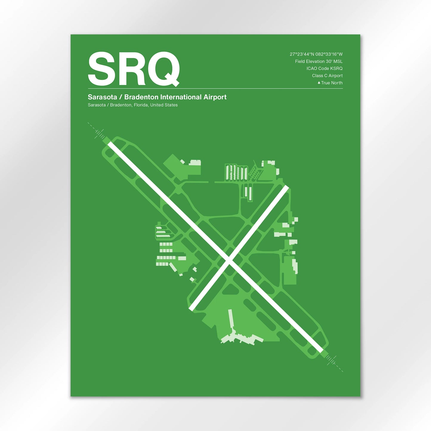 SRQ Airport Diagram