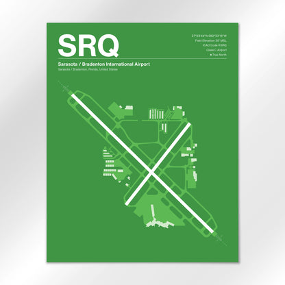 SRQ Airport Diagram