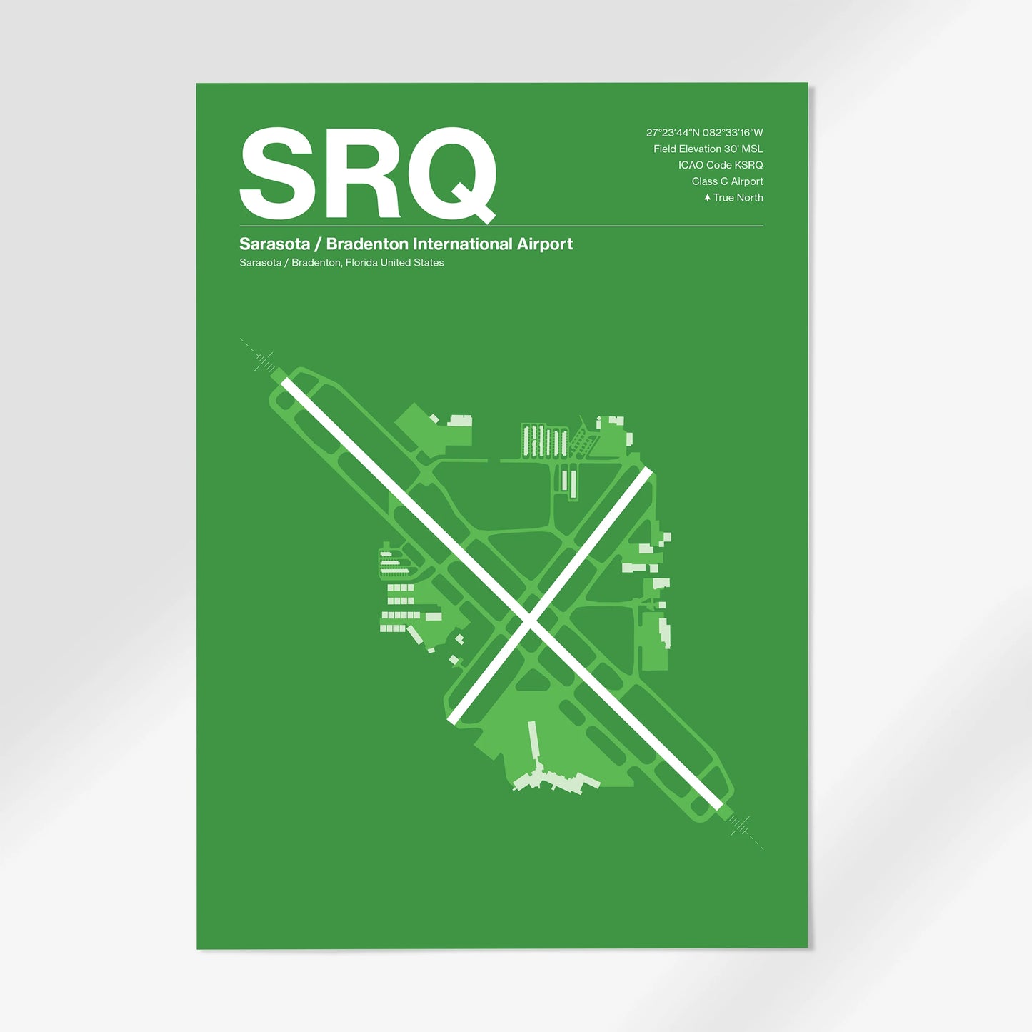 SRQ Airport Diagram