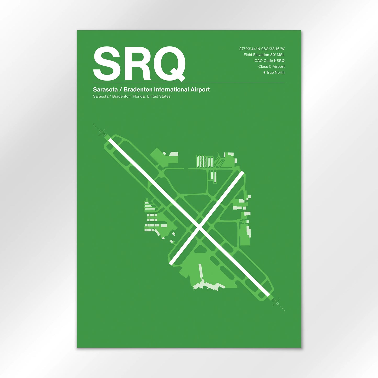 SRQ Airport Diagram