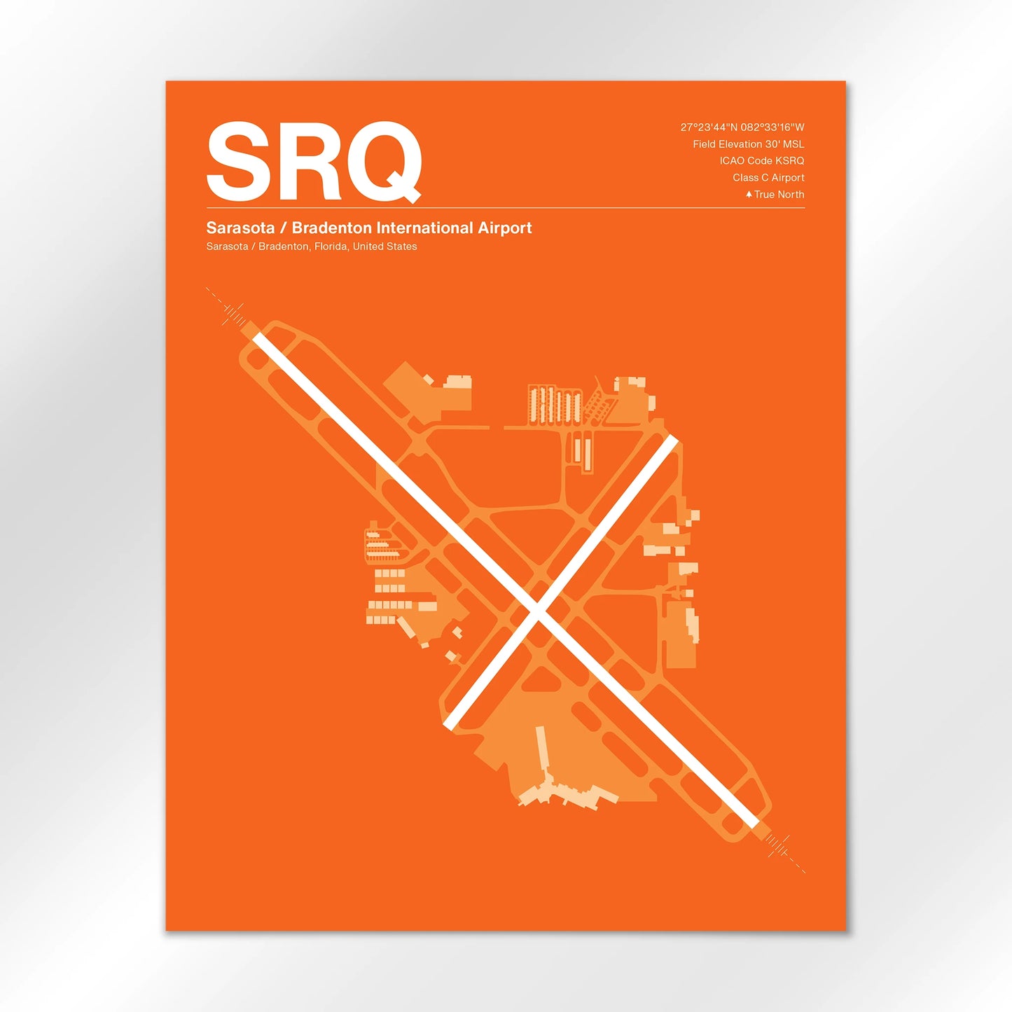 SRQ Airport Diagram