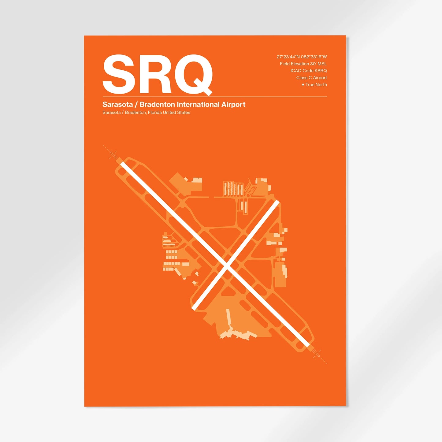 SRQ Airport Diagram