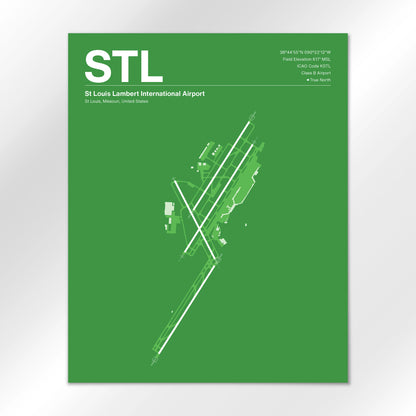STL | St Louis - Overland Green - 16×20" - No Frame