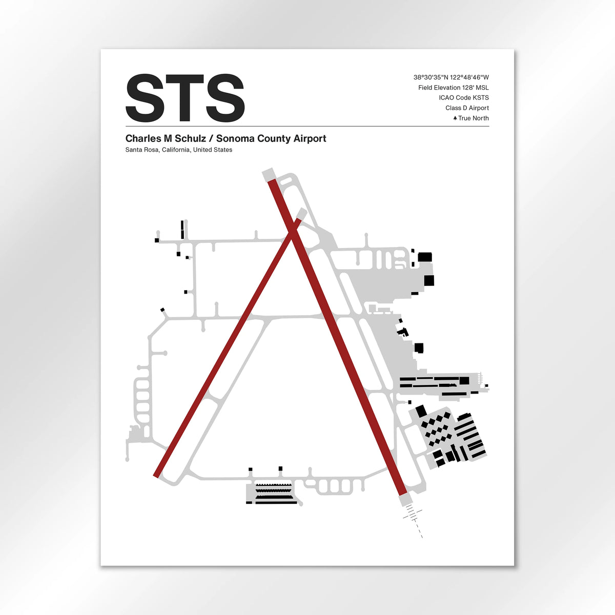 STS Airport Diagram