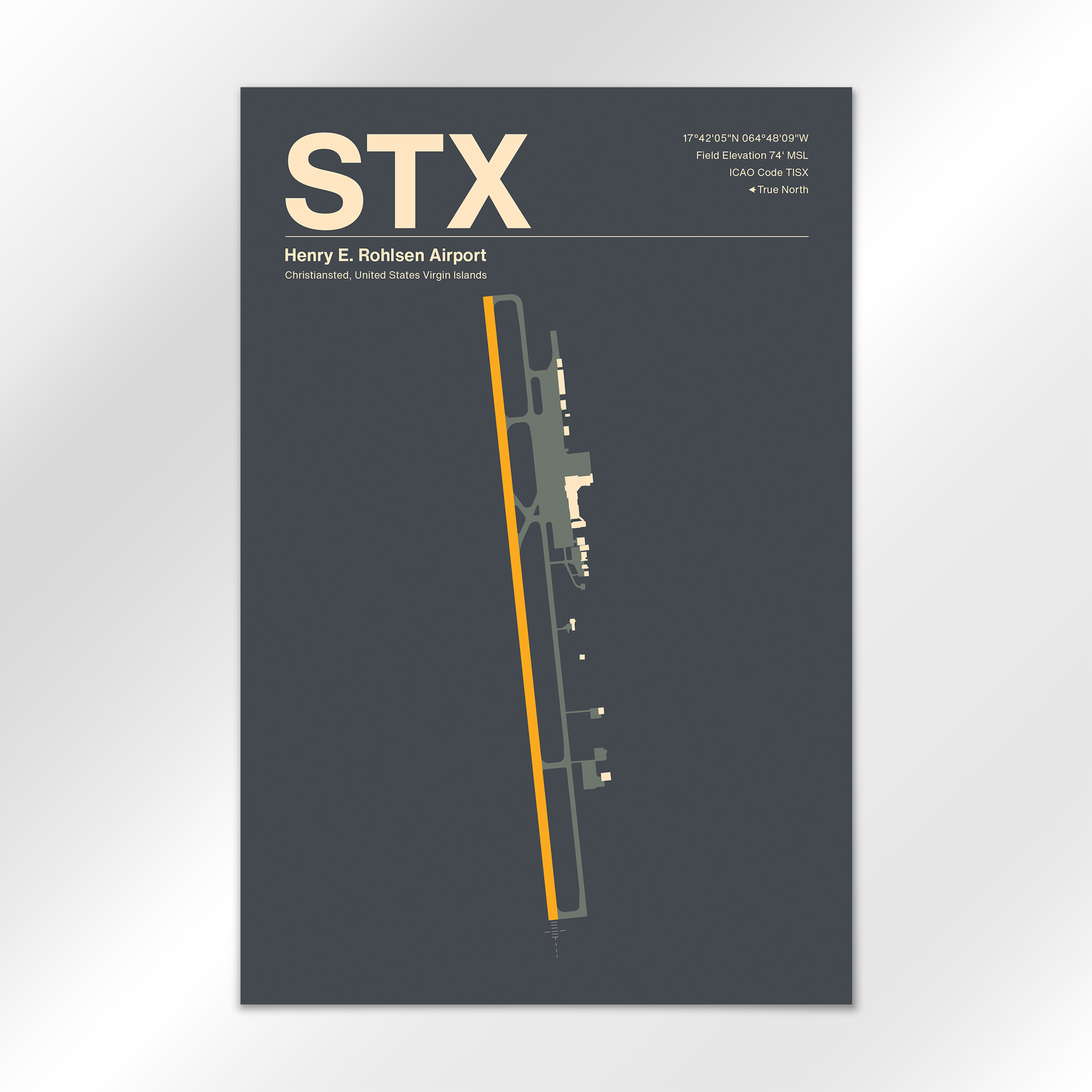 STX Airport Diagram
