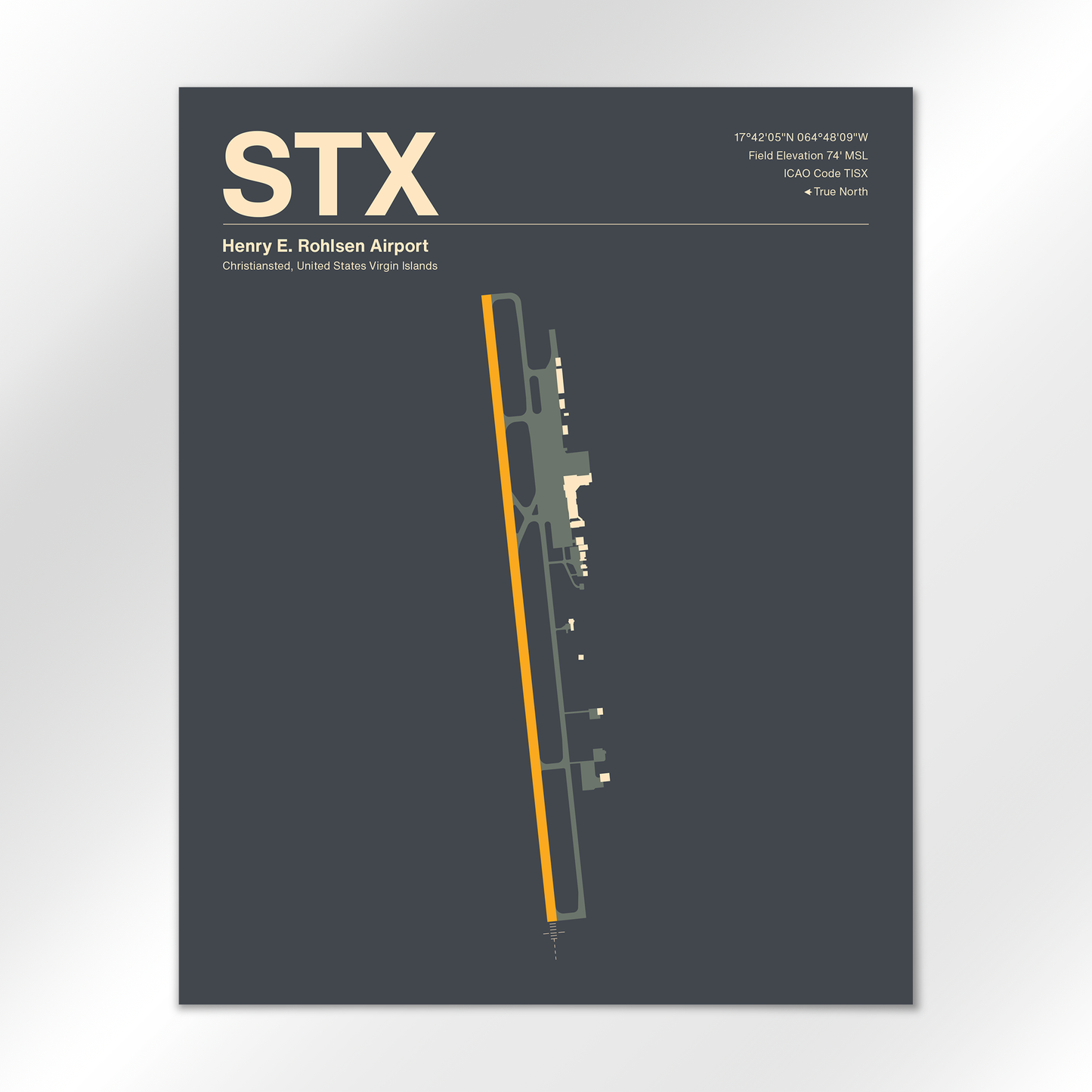 STX Airport Diagram