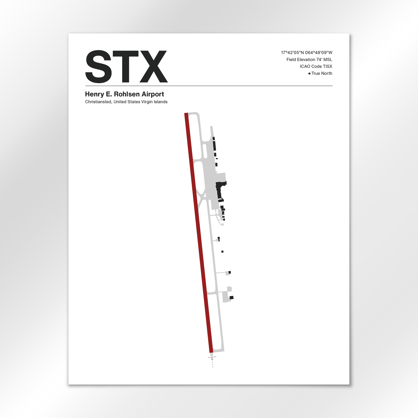STX Airport Diagram