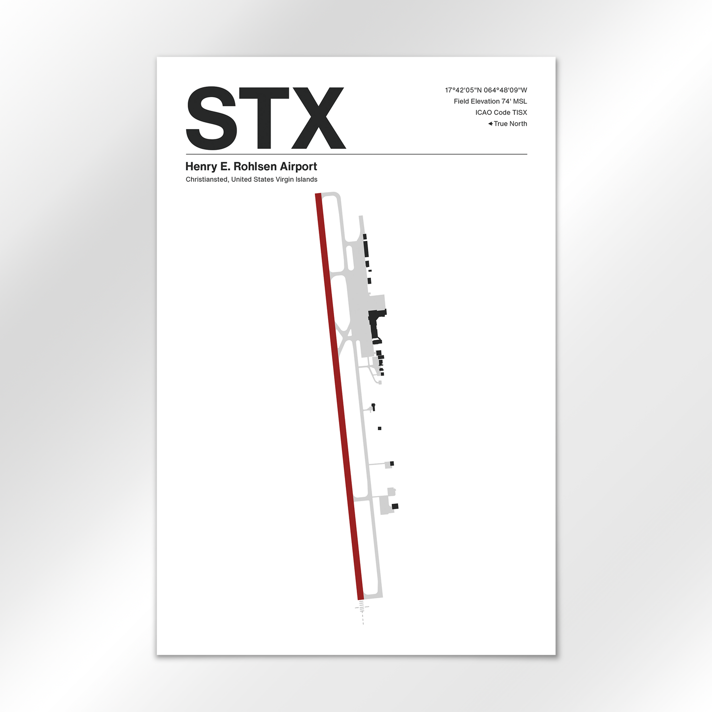 STX Airport Diagram