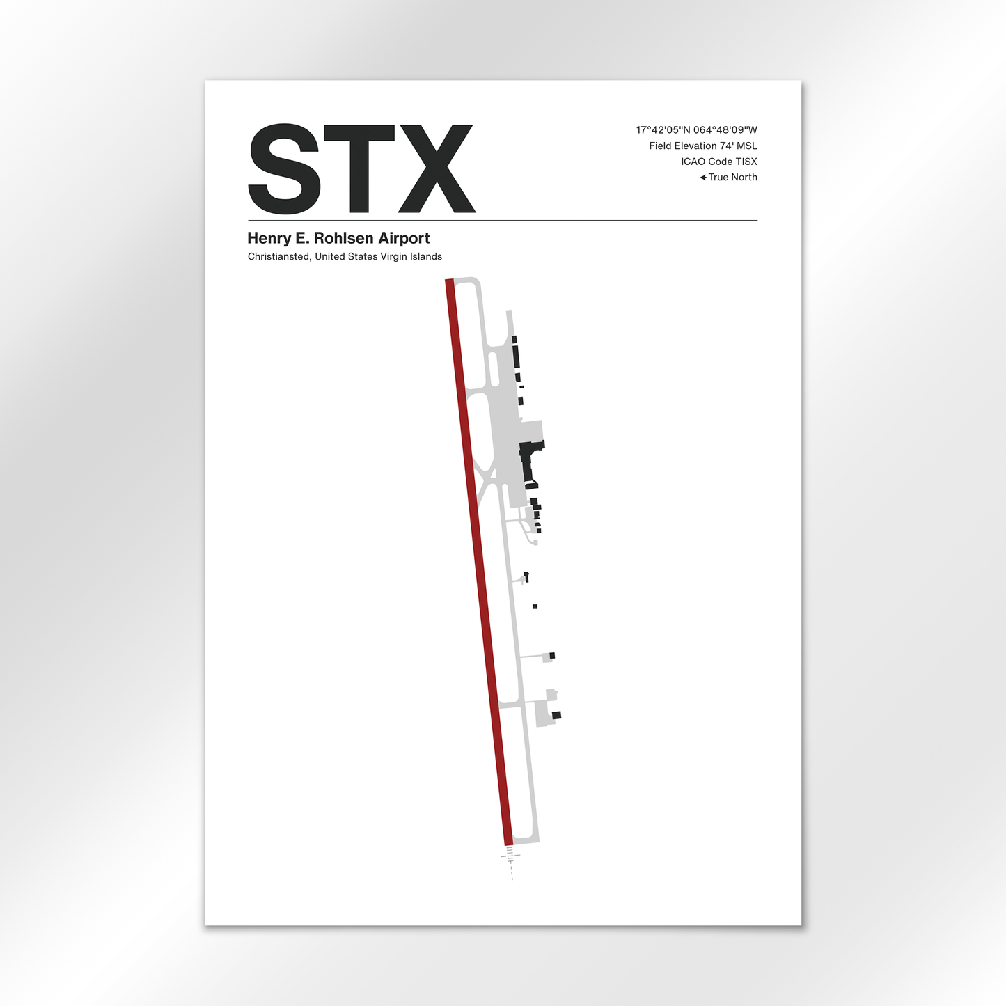 STX Airport Diagram