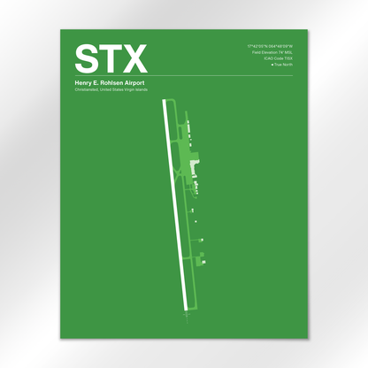 STX Airport Diagram